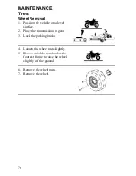 Preview for 78 page of Polaris 2009 Hawkeye 2X4 Owner'S Manual