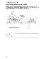 Предварительный просмотр 8 страницы Polaris 2009 Phoenix 200 Quadricycle Owner'S Manual