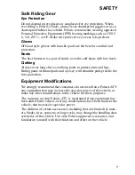 Preview for 12 page of Polaris 2009 Phoenix 200 Owner'S Manual