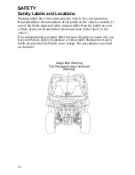 Предварительный просмотр 24 страницы Polaris 2009 Ranger RZR Owner'S Manual