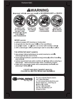 Preview for 2 page of Polaris 2009 Sportsman X2 500 EFI Owner'S Manual