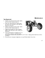 Preview for 151 page of Polaris 2010 OUTLAW 525 IRS Owner'S Manual