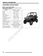 Preview for 4 page of Polaris 2010 Ranger RZR 800 EFI Manual