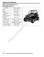 Preview for 6 page of Polaris 2010 Ranger RZR 800 EFI Manual