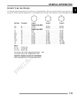 Preview for 13 page of Polaris 2010 Ranger RZR 800 EFI Manual