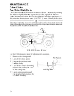 Предварительный просмотр 75 страницы Polaris 2010 Scrambler 4X4 International Owner'S Manual