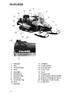 Предварительный просмотр 32 страницы Polaris 2011 FS IQ Widetrak Owner'S Manual