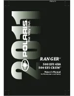 Polaris 2011 RANGER 500 EFI 4X4 Owner'S Manual preview