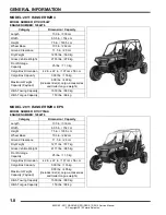 Предварительный просмотр 13 страницы Polaris 2011 RANGER RZR Service Manual