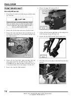 Предварительный просмотр 259 страницы Polaris 2011 RANGER RZR Service Manual