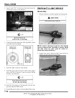 Предварительный просмотр 267 страницы Polaris 2011 RANGER RZR Service Manual