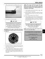 Предварительный просмотр 284 страницы Polaris 2011 RANGER RZR Service Manual