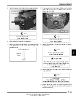 Предварительный просмотр 253 страницы Polaris 2012 RANGER RZR 570 Service Manual