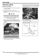 Предварительный просмотр 254 страницы Polaris 2012 RANGER RZR 570 Service Manual