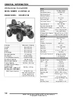 Предварительный просмотр 11 страницы Polaris 2012 Sportsman Forest 500 International Service Manual