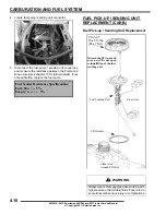 Предварительный просмотр 133 страницы Polaris 2012 Sportsman Forest 500 International Service Manual