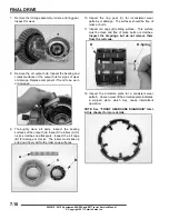 Предварительный просмотр 268 страницы Polaris 2012 Sportsman Forest 500 International Service Manual