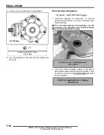 Предварительный просмотр 272 страницы Polaris 2012 Sportsman Forest 500 International Service Manual