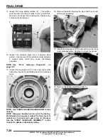 Предварительный просмотр 282 страницы Polaris 2012 Sportsman Forest 500 International Service Manual