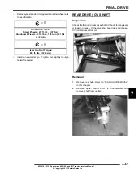 Предварительный просмотр 295 страницы Polaris 2012 Sportsman Forest 500 International Service Manual