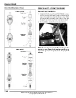 Предварительный просмотр 304 страницы Polaris 2012 Sportsman Forest 500 International Service Manual