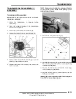 Предварительный просмотр 317 страницы Polaris 2012 Sportsman Forest 500 International Service Manual