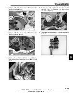 Предварительный просмотр 319 страницы Polaris 2012 Sportsman Forest 500 International Service Manual