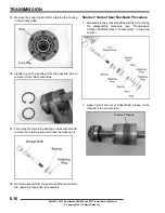 Предварительный просмотр 322 страницы Polaris 2012 Sportsman Forest 500 International Service Manual