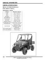 Preview for 6 page of Polaris 2013 RANGER 500 EFI CREW Midsize Specifications