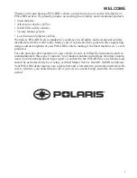 Preview for 5 page of Polaris 2013 RANGER 500 Midsize Owners Manual/Install Manual