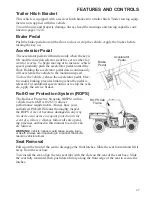 Предварительный просмотр 31 страницы Polaris 2013 Ranger EV Owner'S Manual For Maintenance And Safety