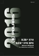 Polaris 2013 RANGER RZR 570 Owner'S Manual preview