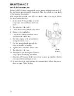 Предварительный просмотр 76 страницы Polaris 2014 Phoenix 200 Owner'S Manual