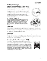 Предварительный просмотр 17 страницы Polaris 2014 RZR 800 Owner'S Manual