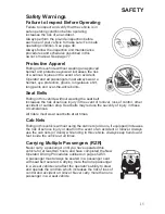 Предварительный просмотр 17 страницы Polaris 2014 RZR 9002014 RZR 4 900 Owner'S Manual