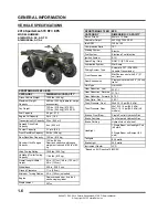 Предварительный просмотр 10 страницы Polaris 2014 Sportsman 570 EF Service Manual