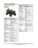 Предварительный просмотр 12 страницы Polaris 2014 Sportsman 570 EF Service Manual