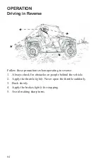 Предварительный просмотр 66 страницы Polaris 2015 RZR 900 XC Edition Owner'S Manual