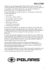 Preview for 3 page of Polaris 2015 RZR XP 1000 EPS Owner'S Manual