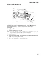 Предварительный просмотр 65 страницы Polaris 2016 RZR XP Turbo Owner'S Manual