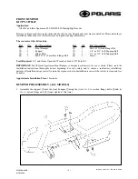 Предварительный просмотр 5 страницы Polaris 2878669 Manual