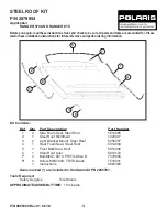 Polaris 2879954 Quick Manual предпросмотр