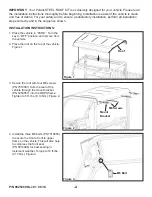 Предварительный просмотр 2 страницы Polaris 2879954 Quick Manual