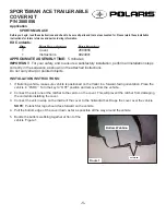 Polaris 2880056 Manual preview