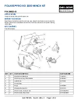 Предварительный просмотр 1 страницы Polaris 2882243 Manual