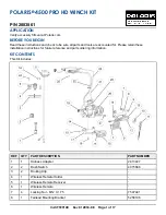 Preview for 1 page of Polaris 2883861 Manual