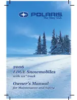 Предварительный просмотр 1 страницы Polaris 340 Edge Owner'S Manual