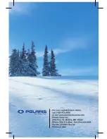 Preview for 2 page of Polaris 340 Edge Owner'S Manual