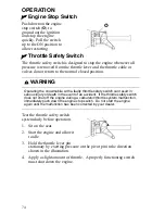 Предварительный просмотр 77 страницы Polaris 340 Edge Owner'S Manual