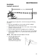 Предварительный просмотр 84 страницы Polaris 440 IQ Owner'S Manual